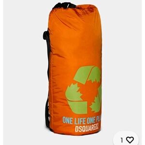 DSQUARED2 Vibrant Orange Eco Backpack